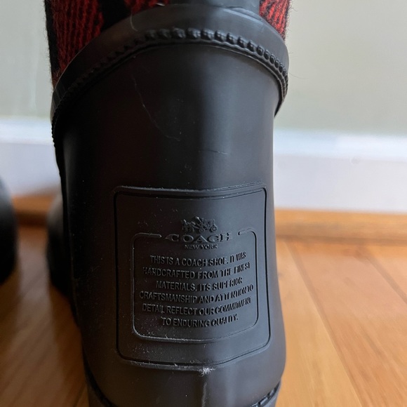 Coach boots, size 9, worn twice - Picture 8 of 8